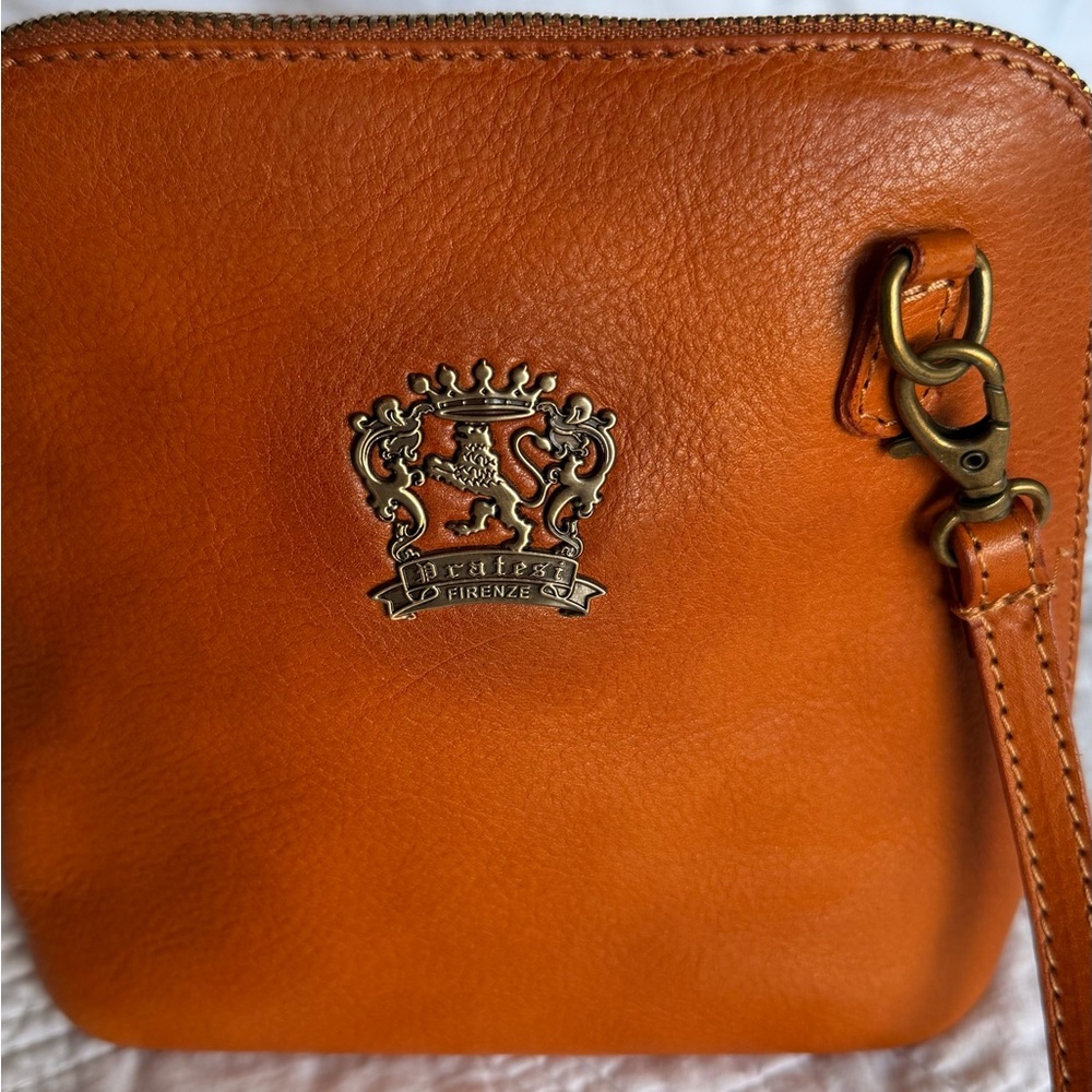Prates Firenze Italian Leather Crossbody bag - Made in Italy